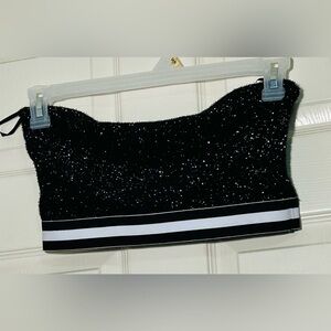 Forever 21 Tube Top Black Sz M